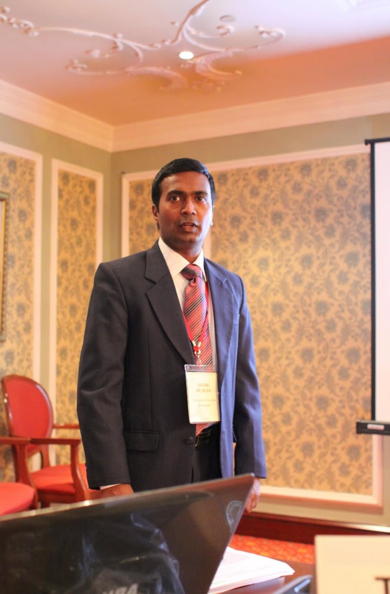 public speaking, industrial talk, panel discussions, Gayan de Silva, Ph.D.