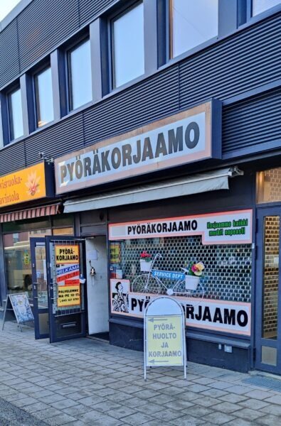pyöräkorjaamo turku and pyörähuolto turku exterior