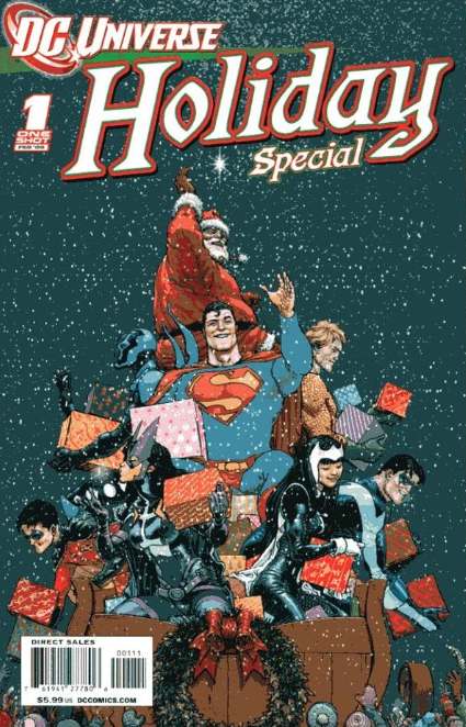 D.C. is taking the week off for the holidays. Check back next week for new comic books from D.C.