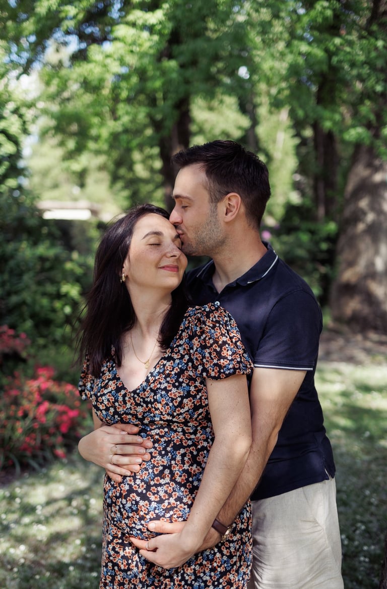 Séance photo grossesse lifestyle bourges