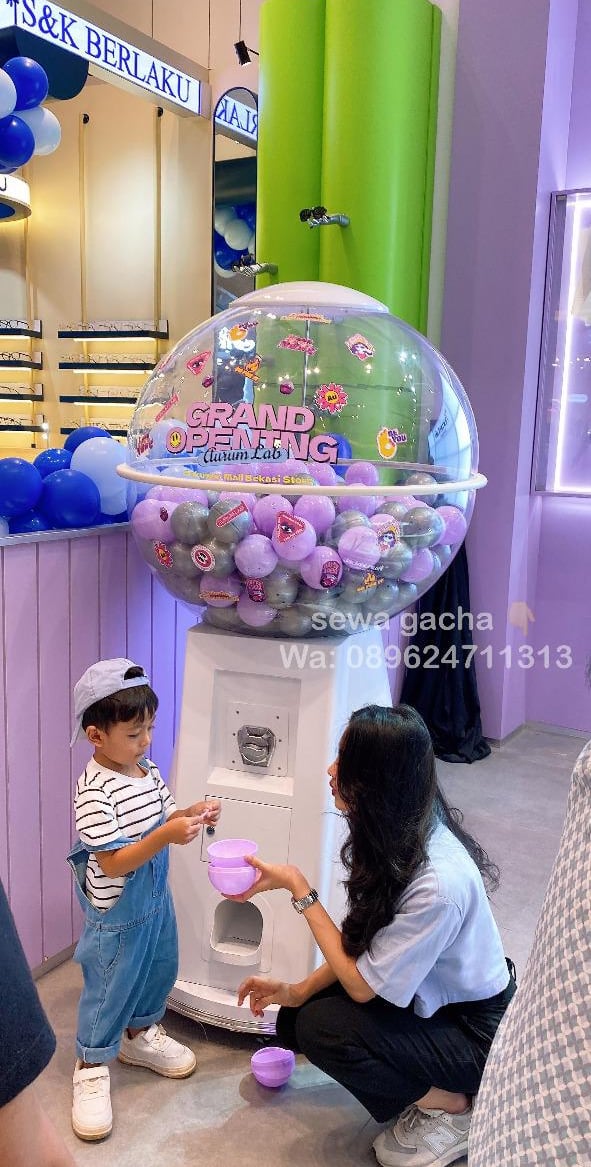 sewa mesin gachapon jumbo jakarta barat