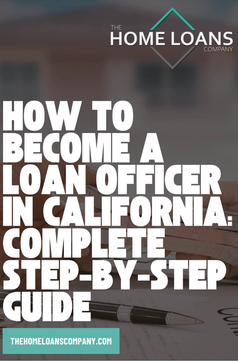 how to become a loan officer