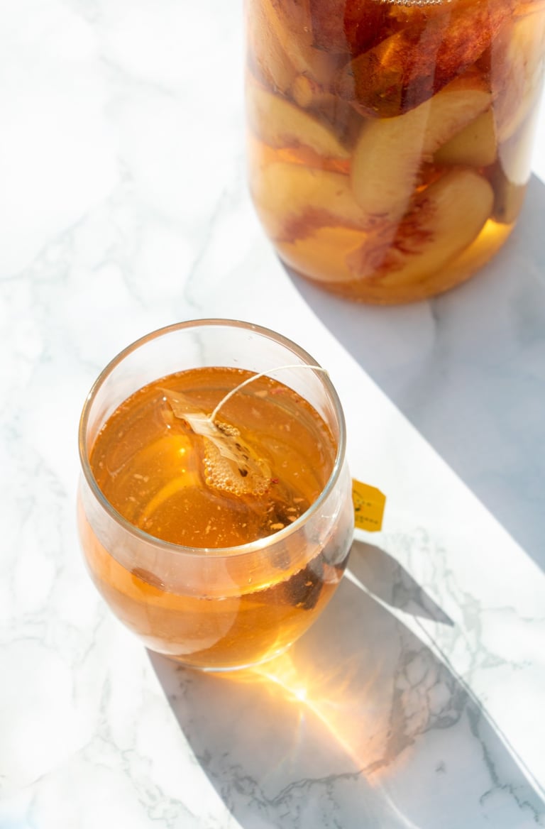 ice tea pêche