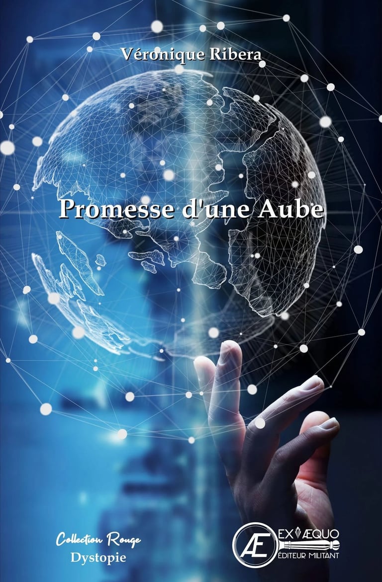 Couverture du livre "Promesse d'une aube" - Véronique Ribera