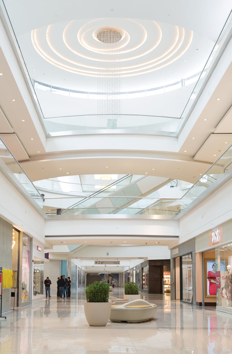centro comercial Ballonti GURBAIN arquitectura