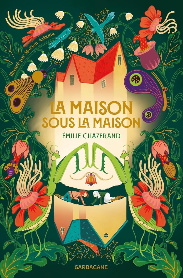 Première de couverture du roman La maison sous la maison