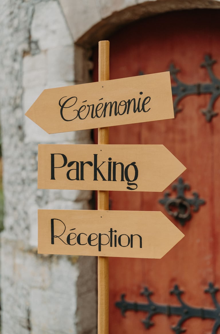 Panneaux directionnels 