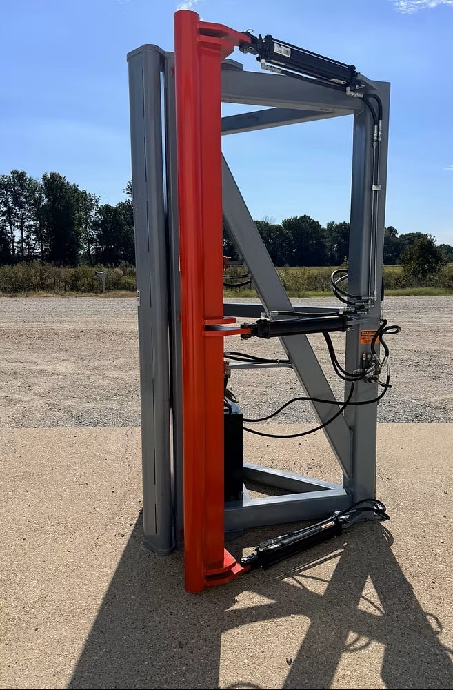 vertical box culvert cage bender