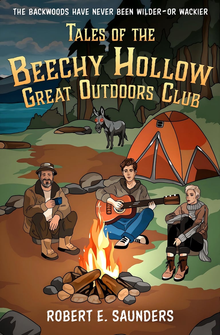 Cover of the book, "Tales of the Beechy Hollow Great Outdoors Club"