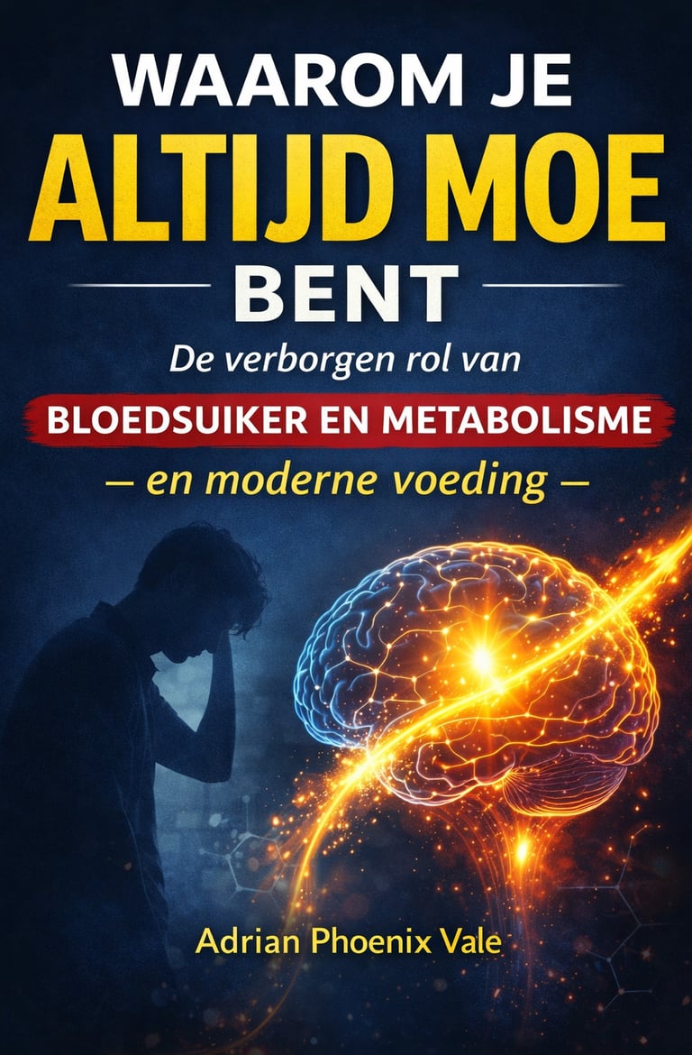 Waarom voel je je altijd moe? Ontdek de verborgen rol van bloedsuiker, metabolisme en moderne voedin