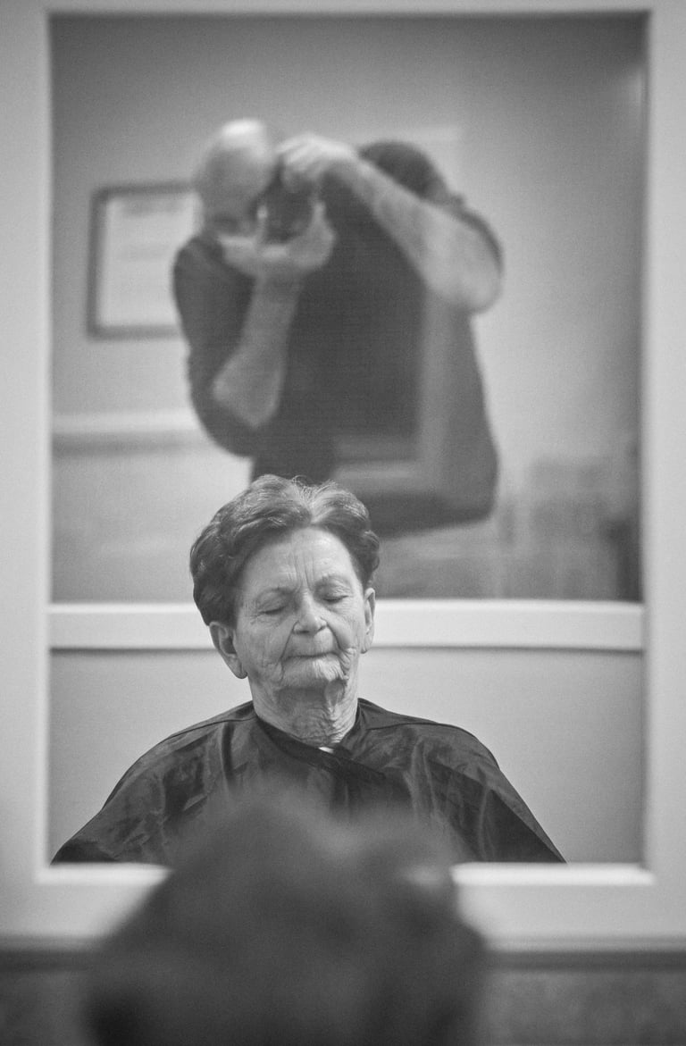 Arnaud Auria Autoportrait Ehpad