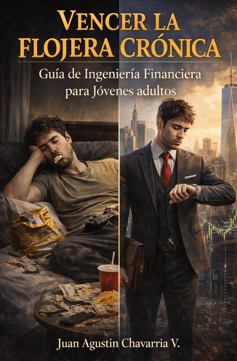 Comparación visual entre la flojera y la disciplina financiera