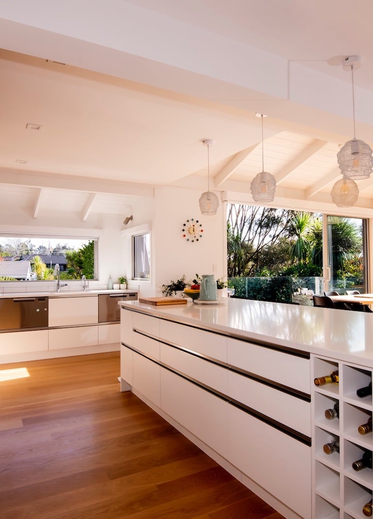 Kitchen renovation in Titirangi home