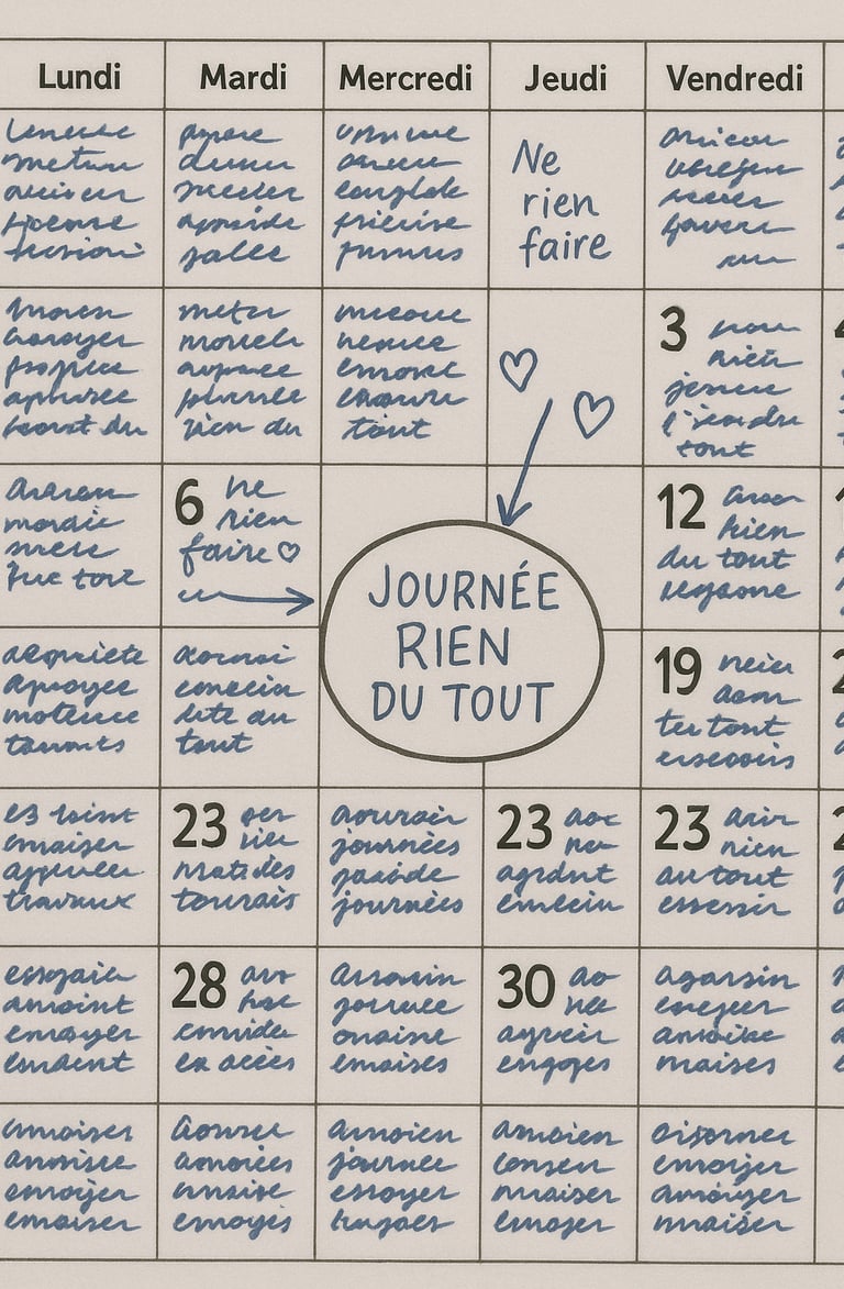 Journée mondiale de rien du tout