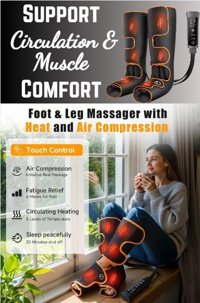 Foot and Leg Compression Massager