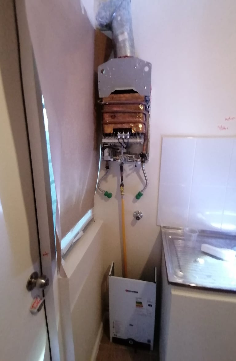 Instalación de Gas deficiente 