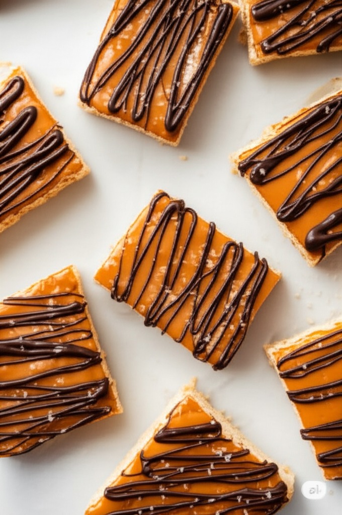 Salted Caramel Rice Krispie Treats With A Twist