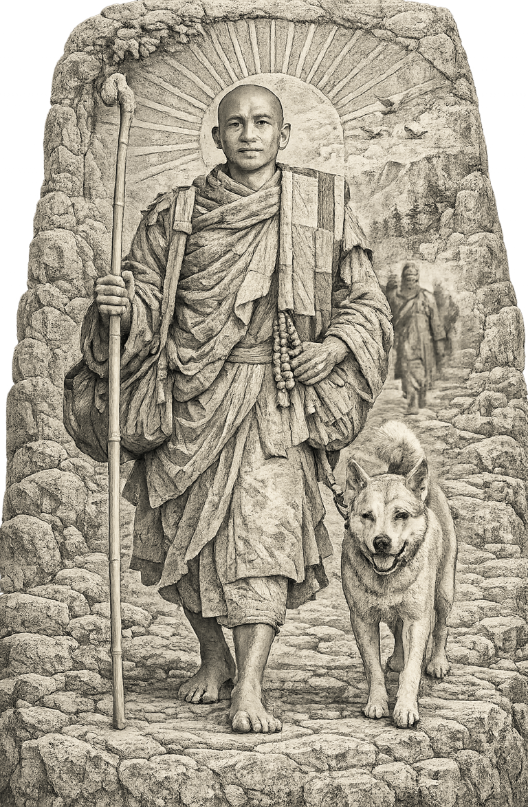 walkforpeace The Meaning of the Walk statue aloka