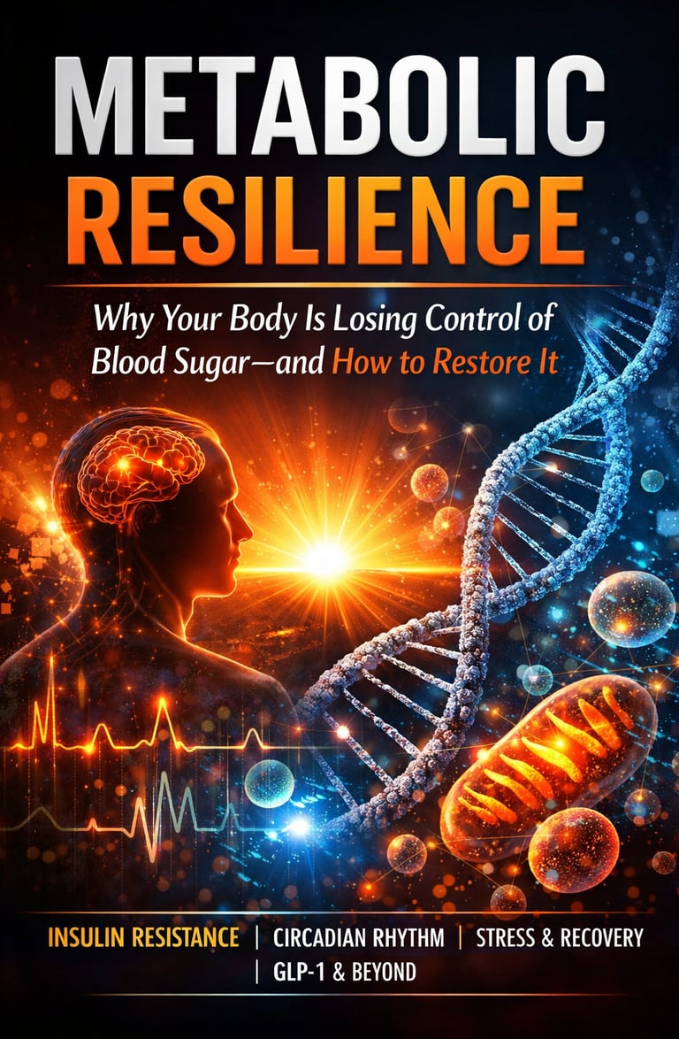 Understand insulin resistance, metabolic fatigue, and GLP-1 without extremes. A calm, science-based