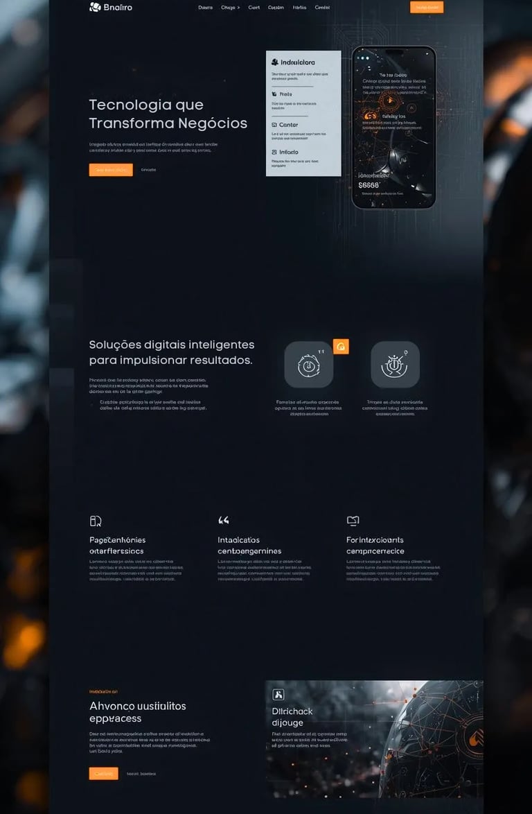 Conteúdo para Sites One Page 