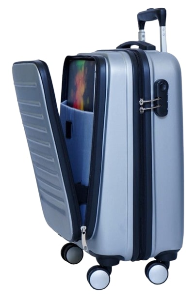 fiber trolley with laptop compartments