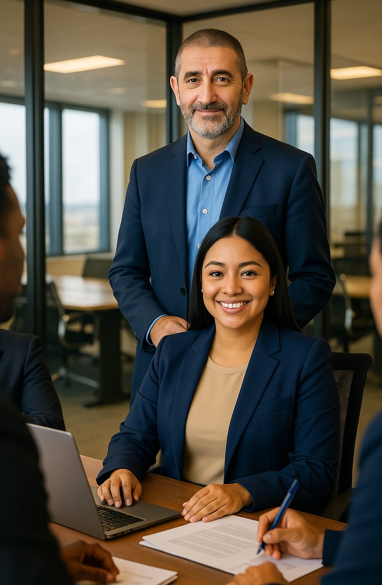 Domingo Gil y el equipo de ISPmax colaborando en consultoría digital y optimización web