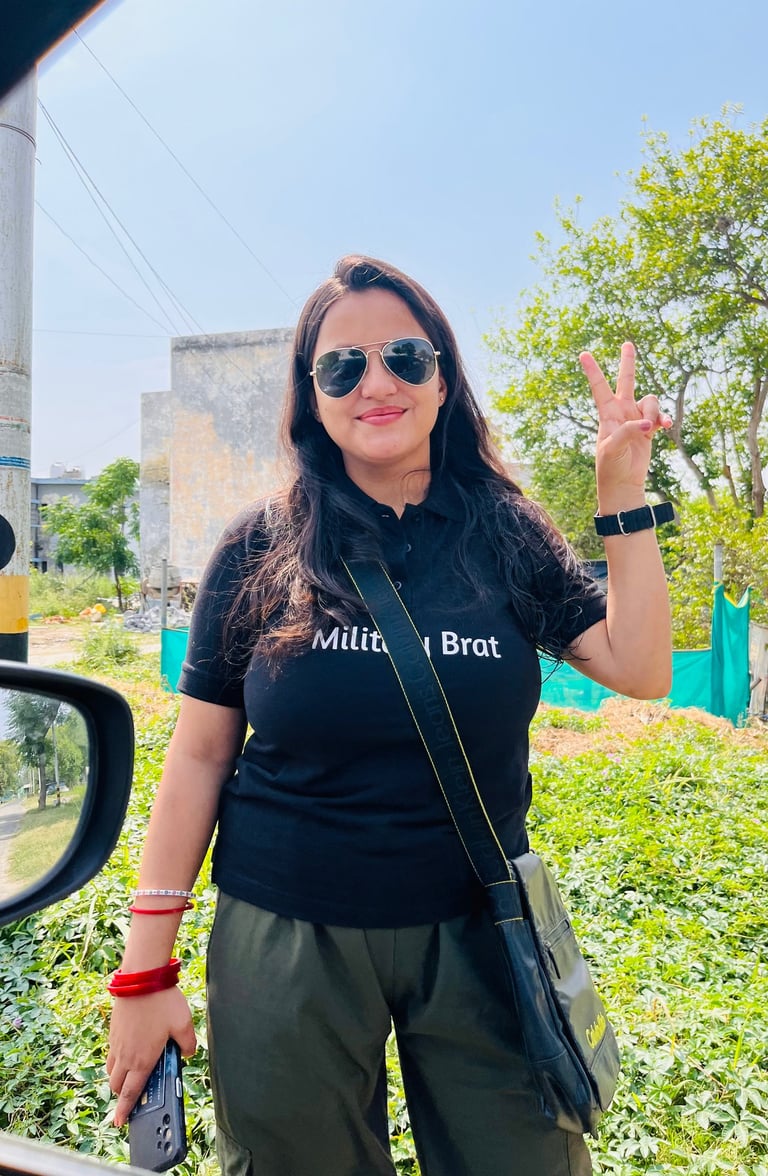 Priyanka Chauhan Founder of Military Brat Defence Academy
