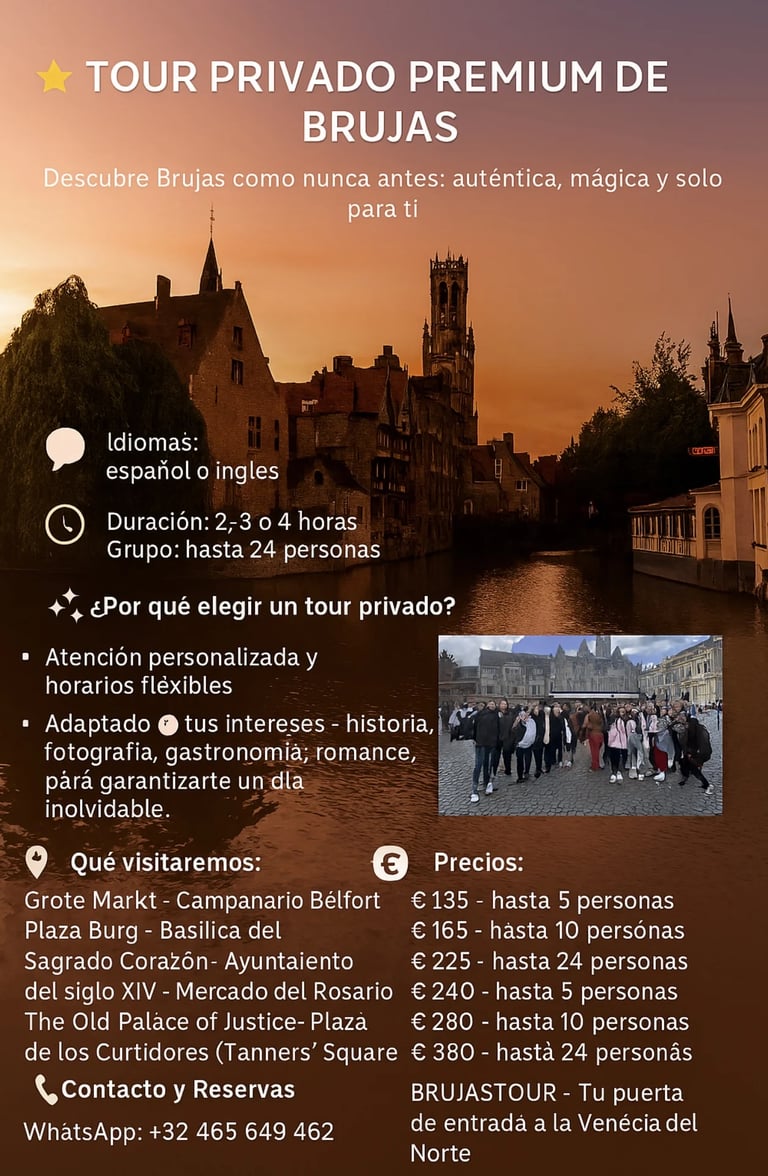 planes de nuestro tour privado