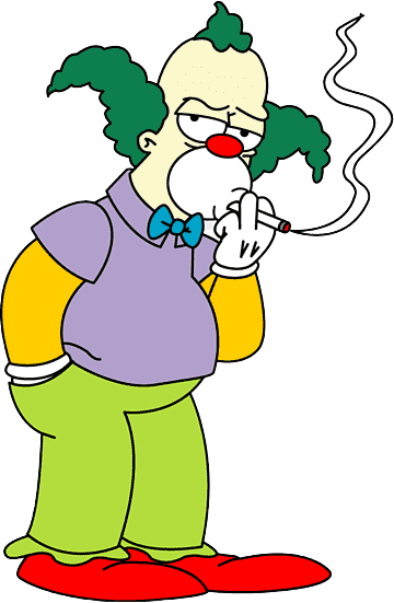 a clown clown with a clown hat and a clown face