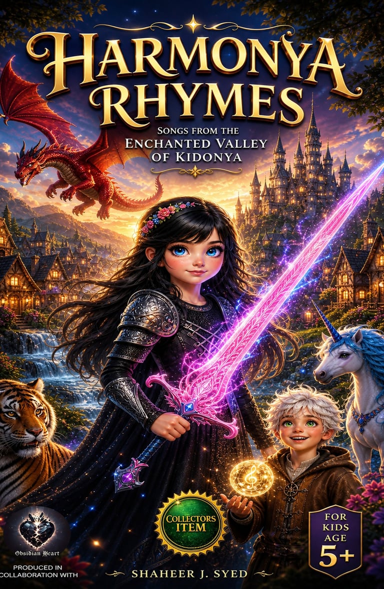 Kids Album Harmonya Rhymes Book cover
