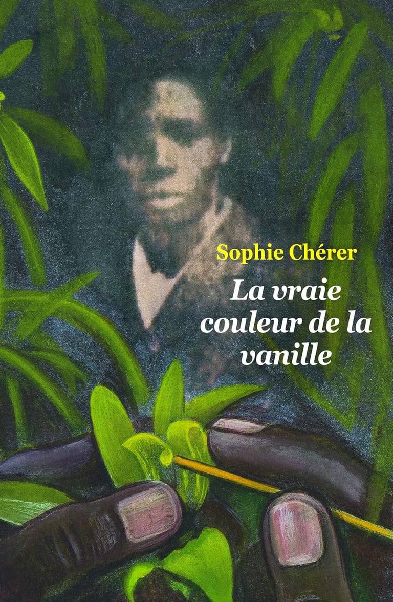 Première de couverture du roman La vraie couleur de la vanille de Sophie Chérer