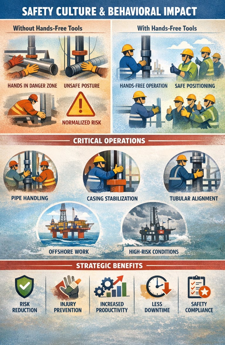 PSC ROUGHNEK Push-Pull Pole™ | Oilfield Push Pull Tool for Rig Floor Pipe Handling