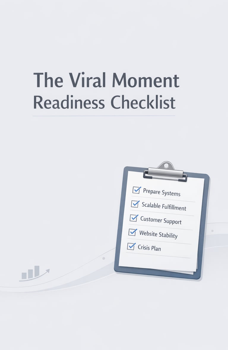 The Viral Readiness Checklist