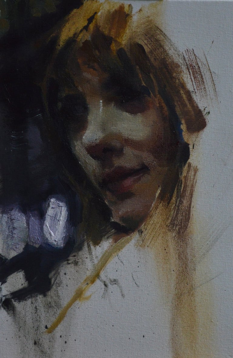 Charlotte - Oil on canvas - 20cm x 30cm - 2025