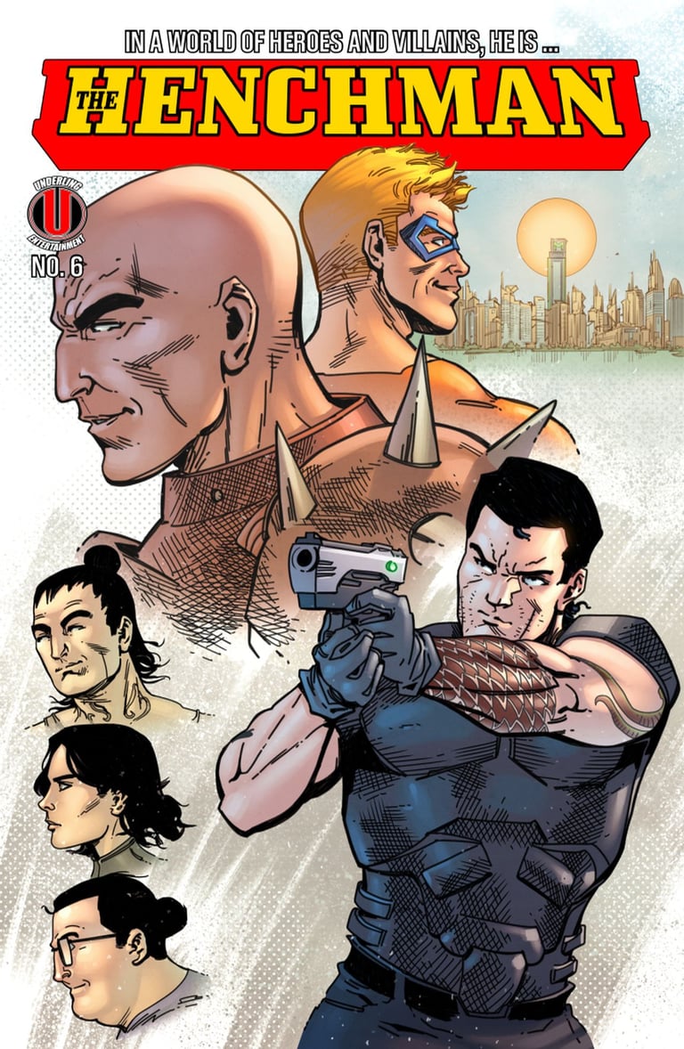 The Henchman #6 - Pike makes final preparations for the upcoming heist. Justice Man returns... Kinda