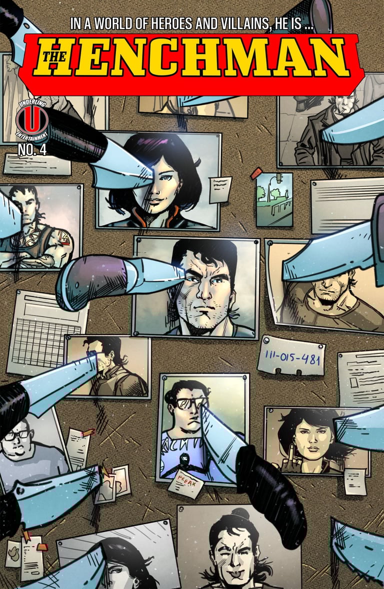 The Henchman #4 - Shiv turns his back on the organization to hunt down Pike and co. on his own terms