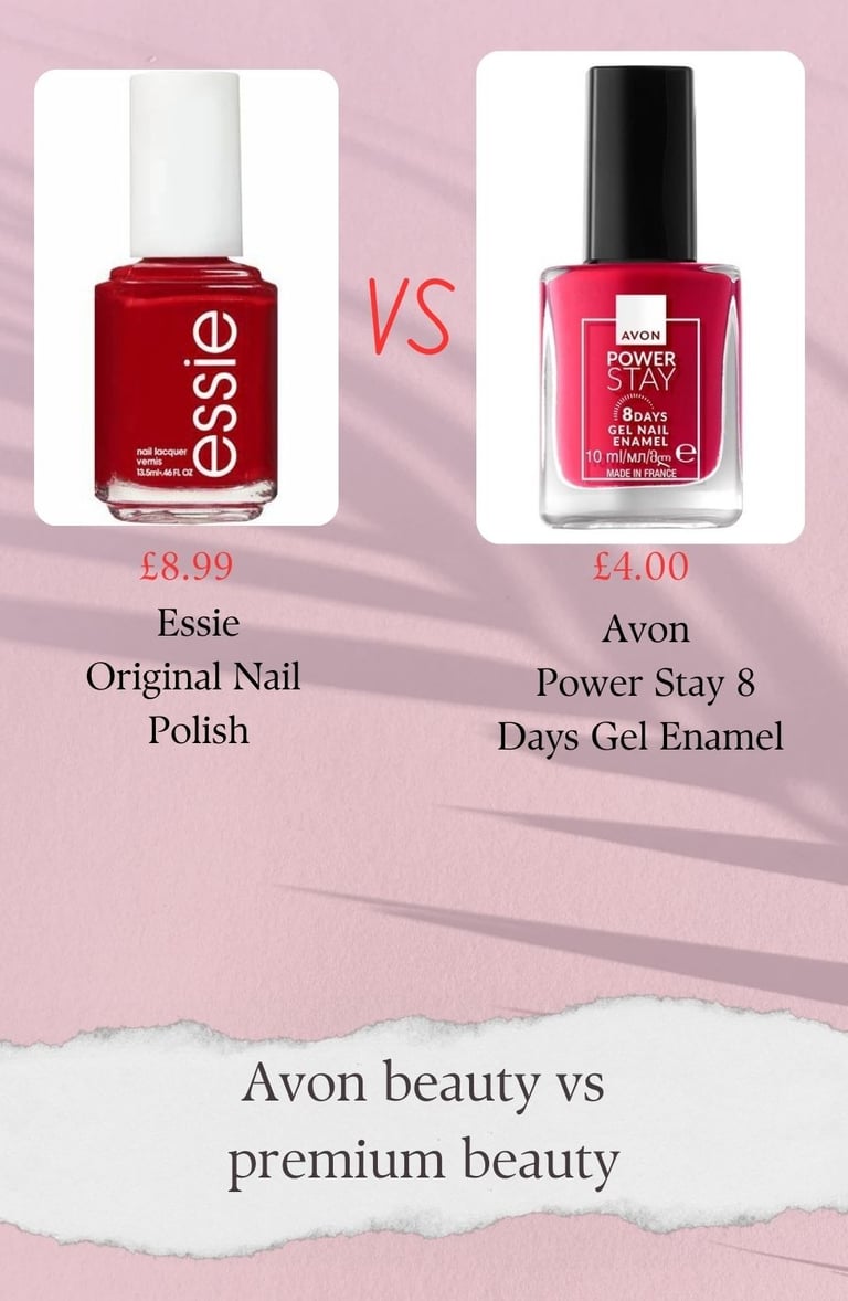 Avon gel enamel vs premium nail polish