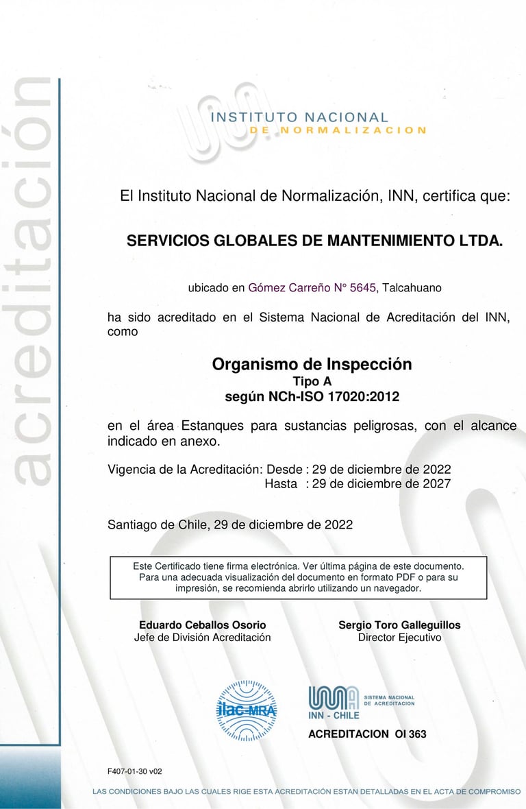 GMS INN Sustancias Peligrosas
