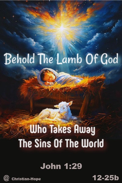 Behold The Lamb Of God