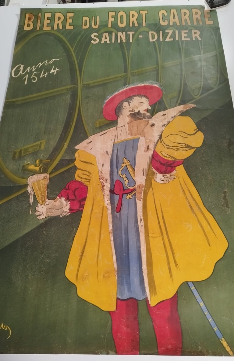 restauration affiche