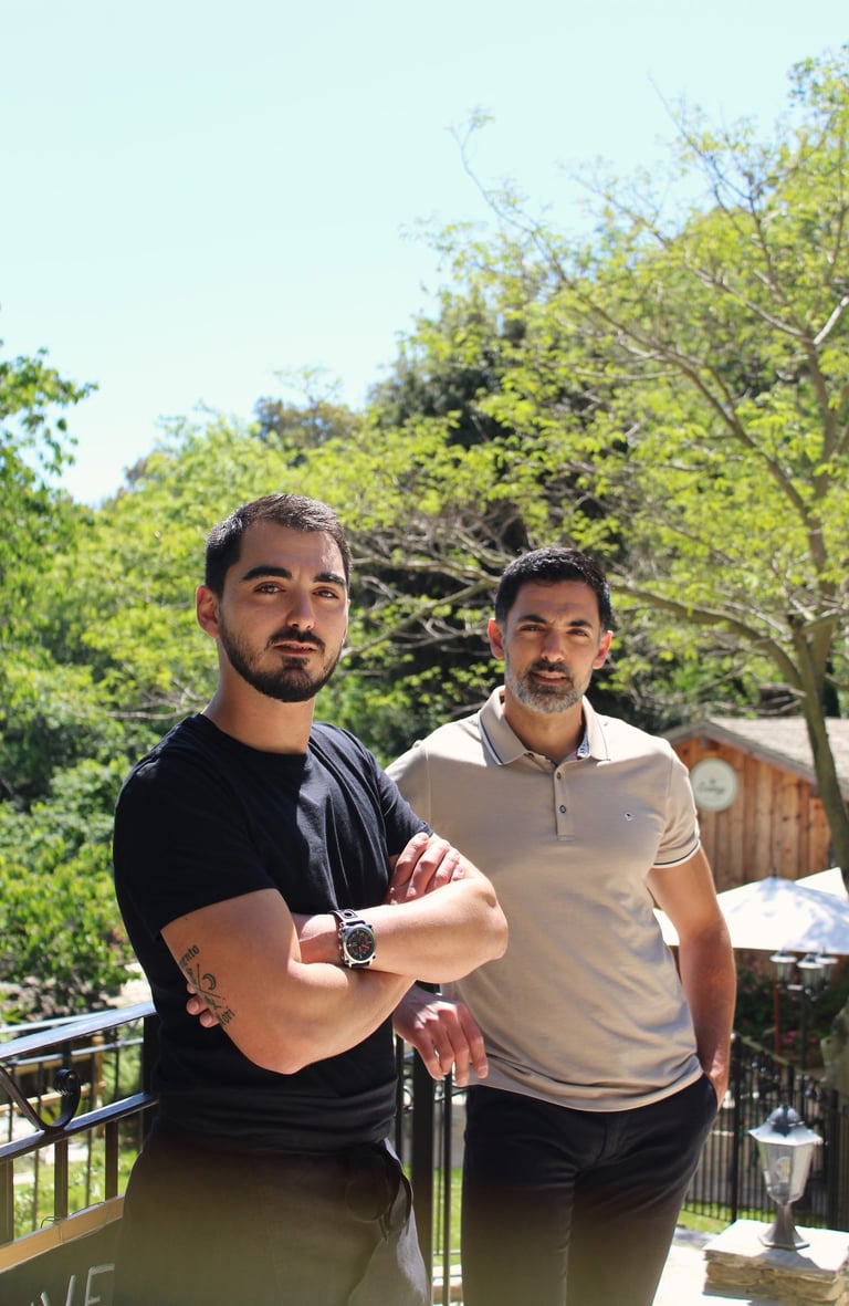 Noé & Quentin, les patrons du restaurant La Grange à Vescovato