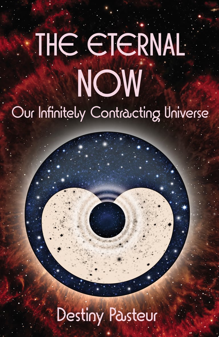 Book Cover for The Eternal Now: Our Infinitely Contracting Universe