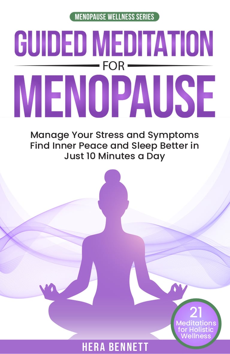 Guided Meditation for Menopause, menopause stress relief, menopause sleep