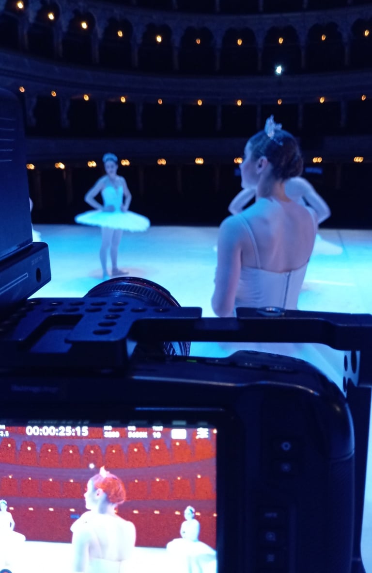 Snimanje baletne predstave Orašar, photo by Fran Baća