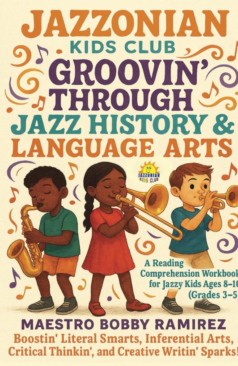 Jazzonian Kids Club Jazz History and Language Arts