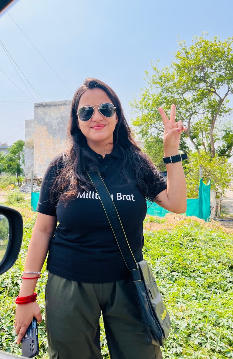 Priyanka Chauhan Founder of Military Brat Defence Academy