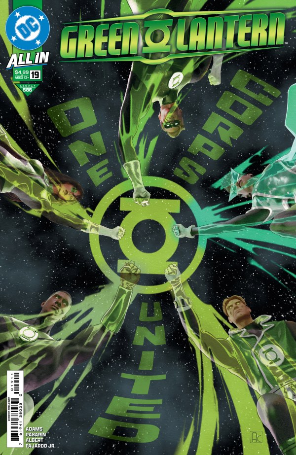 Green Lantern 19 comic book review
