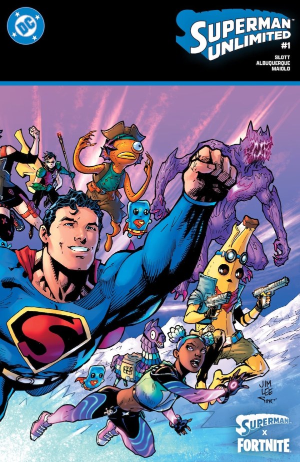 Superman Unlimited #1(SDCC 2025 Jim Lee Wraparound Variant)