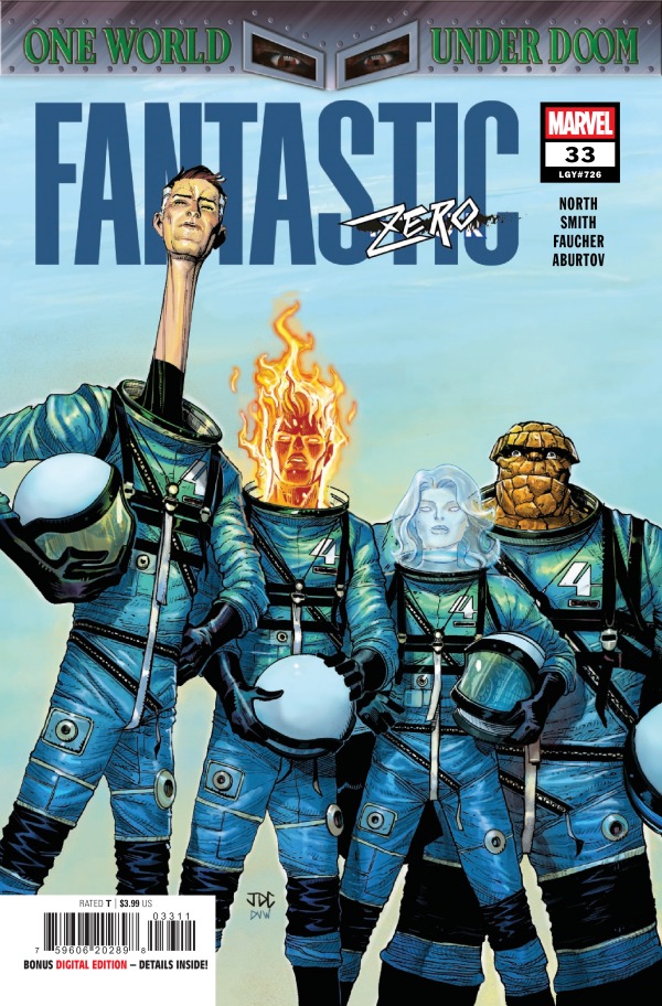 Fantastic Four #33 by Joshua Cassara