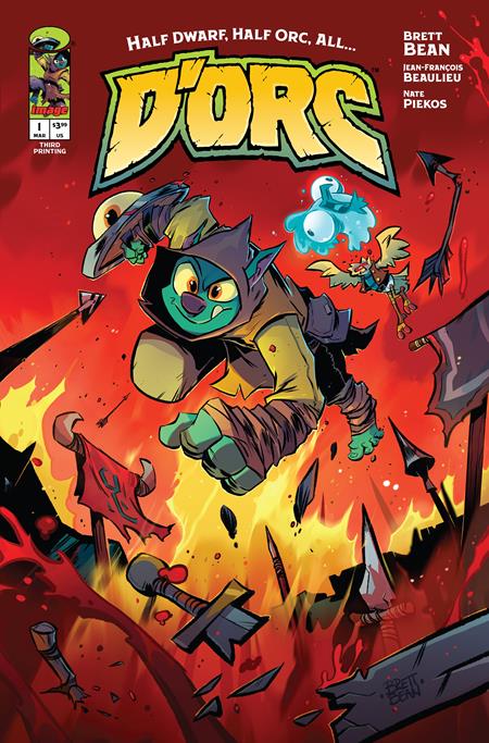 D'Orc #1 (3rd Printing Brett Bean)